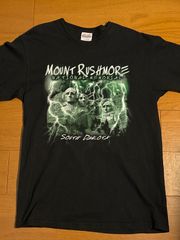 ラッシュモア山　ヴィンテージ　hanes　Tシャツ　ブラック　スーベニア　ネイティブアメリカン　インディアン