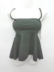 ◇ ⊂ ◎ ●未使用● SEA DRESS タグ付き 水着 ペプラム フレア ビスチェ ビキニ サイズS ブラック レディース P  【1410230025145】