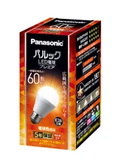 パナソニック パルック LED電球 【プレミア】 口金直径26mm 60W形相当 電球色 シリカ電球同サイズ 断熱材施工/ 密閉型/屋外器具対応 LDA7LGSK6 [電球色] [1個] [60形]