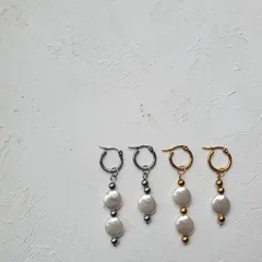 ～ O h a j i k i ～ 淡水パール ピアス