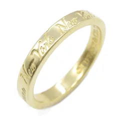 ティファニー TIFFANY＆CO リング・指輪 ノーツ ナロー  リング #8.5 K18（イエローゴールド） ノーツ ナロー  リング ユニセックス Used A