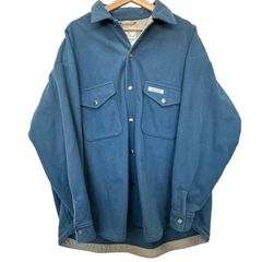 VERTIGO DESIGNS バーティゴデザイン アウター フリースシャツ ブルー ジャケット