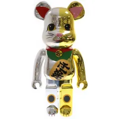 BE@RBRICK 招き猫 開運 銀×千万両 金 1000％ ベアブリック BE@RBRICK 招き猫 開運 銀×千万両 金 1000％ – MCT TOKYO