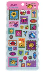 【中古】シール・ステッカー 四角 シール 「MR.MEN LITTLE MISS」