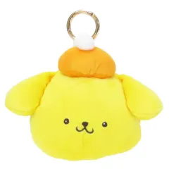 ポムポムプリン ミニポーチ マスコットポーチ サンリオ ティーズファクトリー 小物入れ かわいい キャラクター グッズ 