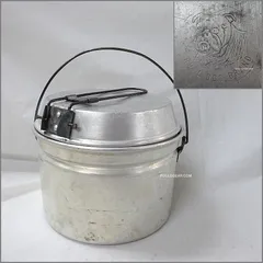 中古品　美品イギリスのメーカーHottonホットン社のブルドッグ　ビリー缶小1個 ホットン BULLDOG BRAND ビリー缶 ブルドッグブランド ビリー