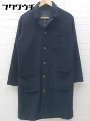 ■ rivet&surge リベット＆サージ 長袖 ロング コート サイズF ネイビー レディース 【中古】 【1002798895676】
