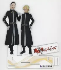 【中古】アクリルスタンド・アクリルパネル 蘭＆竜胆 ジオラマアクリルスタンド 戦闘中Ver. 「東京リベンジャーズ 渋谷ポップアップショップジャック2023 POP UP STORE“戦闘中” in ロフト」