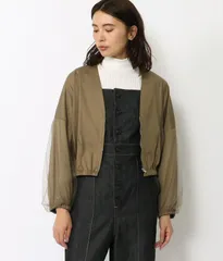 392y*トゥモローランド MACPHEE チュール コンビ ショートブルゾンのサムネイル