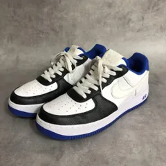 GQ2007◇NIKE : AIR FORCE 1 LOW BY YOU DO7416-991◇27.5cm◇黒/白/青 ナイキ エアフォース1