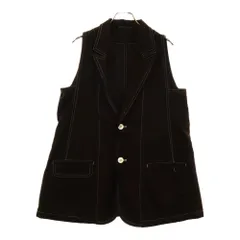 Y's 90s アーカイブ ワイズ ジレ ベスト ブラック ヨウジヤマモト Y's for men ワイズフォーメン 96SS ヨウジヤマモト アーカイブ