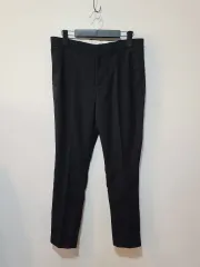 H ＆ M スキニーフィット 黒 スラックス 31