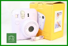 【同梱歓迎】【動作保証・点検済】良品■FUJIFILM instax mini 12 ﾊﾟｰﾌﾟﾙ◼️箱付◼️■F28