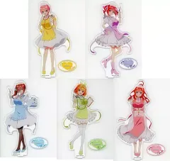 【中古】アクリルスタンド・アクリルパネル 全5種セット スタンド付きメガアクリルプレート～ナースver.～ 「映画 五等分の花嫁」