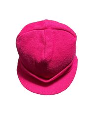 日本製 PHENOMENON つば付きニット帽 ピンク Fサイズ