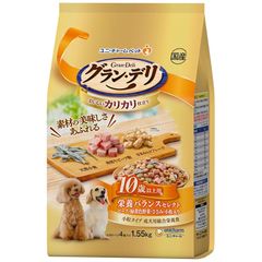 グラン・デリ グランデリ ドッグフード ドライ カリカリ仕立て シニア 10歳以上用 栄養バランスセレクト 1.55kg 国産 ユニチャーム
