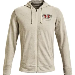 [アンダーアーマー] スウェットフルジップ UA RIVAL TERRY FULLZIP HOODIE スポーツウェア メンズ L メンズ アイボリー [アイボリー] [L]