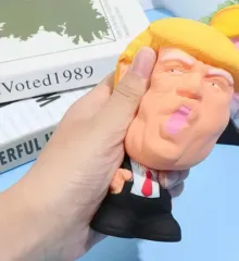 トランプ大統領 ペン立て 新品未開封 フィギュア Amazon | DINOBROS ドナルド・トランプ大統領 2024 トイ