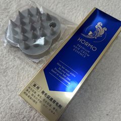 ホルモプレミアム ヘアグロウエッセンス 医薬部外品 80ml 薬用 発毛促進育毛剤 ヘアブラシ付き