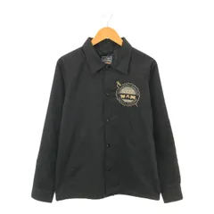 値下げ中8-28【美品】STUDIO D’ARTISAN コーチジャケット 黒 STUDIO D'ARTISAN ステュディオダルチザン コーチジャケット