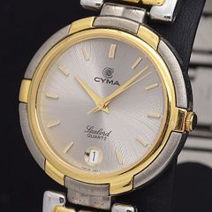 新品電池交換済/稼働品】CREBEL クレベル ダイヤモンド 男女兼用腕時計 