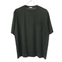 美品　COMOLI コモリ ウール天竺クルーネックポケットTシャツ グリーン 2 COMOLI / コモリ | ウール天竺 半袖クルー - Charcoal | 通販