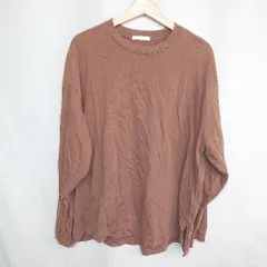 ◇ LIDNM リドム 長袖 Tシャツ サイズL ブラウン系 メンズ E  【1407180063204】のサムネイル