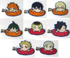 【中古】アクセサリー(非金属) 全8種セット 「ハイキュー!! キャラばんちょうこうヘアクリップ」