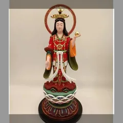 ビンテージ　古物　ブロンズ像　女神　天女　オブジェ　置物　吉祥天　飛天　美女 ビンテージ 古物 ブロンズ像 女神 天女 オブジェ 置物 吉祥天