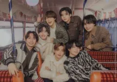 【中古】クリアファイル なにわ男子 A5オリジナル・クリアファイル(メンバー絵柄2/バス) 「CD Special Kiss 初回限定盤2」 先着購入特典