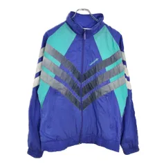 90年代 adidas アディダス ナイロンジャケット スポーツ パープル(メンズ M)中古 古着 U5357