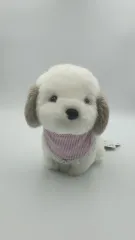 うめきち ワンちゃん 人形 ホワイト