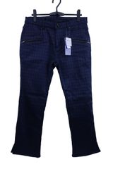 【未使用品】COMON GOLF(コモンゴルフ) パンツ 青紫チェック メンズ XL ゴルフ用品 2504-0555 新品