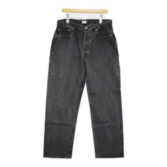 CIOTA 新品 Straight 5 Pocket Pants サイズ35 ブラックデニム 定価29700円 NPTM-1STB-MBK デニムパンツ ブラック メンズ シオタ【中古】5-0610G♪