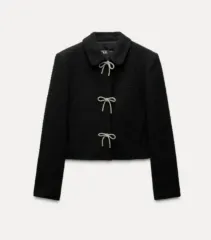 2025年最新】zara ツイード ジャケット リボンの人気アイテム