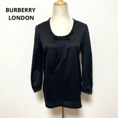 BURBERRY LONDON バーバリーロンドン 黒 フリル トップス 2
