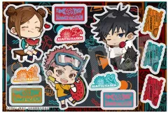 【中古】シール・ステッカー 虎杖悠仁＆伏黒恵＆釘崎野薔薇(夏休みver.) ステッカー 「呪術廻戦」