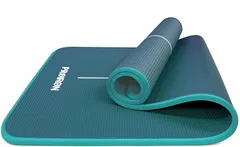 PROIRON 高級 ヨガマット ストレッチ ピラティスマット トレーニングマット 高密度 NBR ニトリルゴム 持ち運び用ストラップ付き(#8/ダークグリーン,  1830x660x10mm)