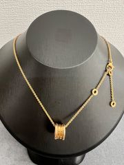 BVLGARI/ブルガリ 750/K18 B-ZERO1/ビーゼロワン ネックレス イエローゴールド