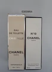 セール　【0305M64】2点セット　CHANEL シャネル　CRISTALLE/クリスタル　№19/ナンバー19 香水