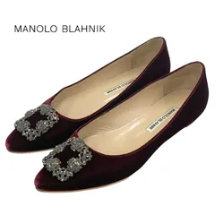 2024年最新】manolo blahnik 38.5の人気アイテム - メルカリ