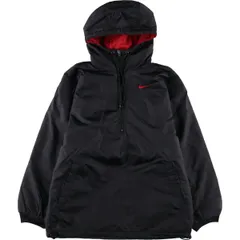 古着 90年代 ナイキ NIKE リバーシブル ハーフジップ 中綿パーカー パファージャケット メンズS相当 ヴィンテージ/eaa506454