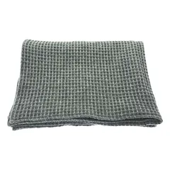 【新品】  R+D. LAB  / アールアンドディーラボ | Cialda CM/07 /Project Woven Textile Blanket / カシミヤ ブレンド ウール ブランケット  膝掛け | グレー | レディース