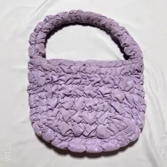 COS キルティング クラウドバッグ