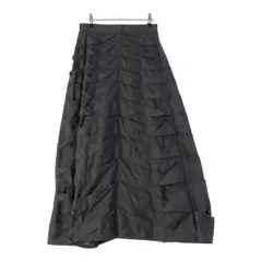 エンフォルド JAGGED SKIRT デザイン ロング スカート 300GA531-0630 ブラック 36【中古】のサムネイル