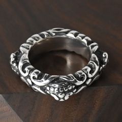 【研磨済】ROYAL ORDER シルバー リング 14号 SILVER925 ロイヤルオーダー 指輪 クラウン