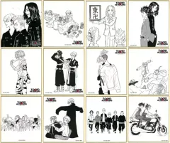 東リベ展　ミニ色紙コレクションA B D　セット TVアニメ『東京リベンジャーズ』 ミニ色紙コレクション: キャラ