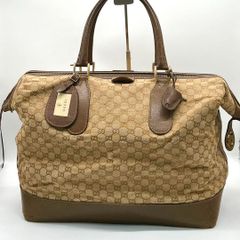 ✨良品✨GUCCI オールドグッチ ボストンバッグ GG柄 ヴィンテージ 茶