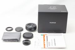 フジフィルム FUJIFILM FUJINON フジノン XF 27mm F2.8 R WR ブラック 付属品完備 元箱◇47607