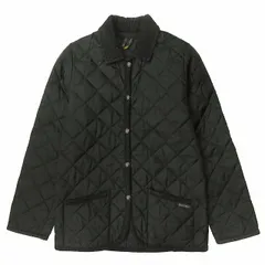 美品 ラベンハム LAVENHAM RAYDON レイドン キルティング ジャケット ブルゾン アウター 中綿 コーデュロイ ナイロン サイズ36 黒 ブラック レディース/1/♪5のサムネイル
